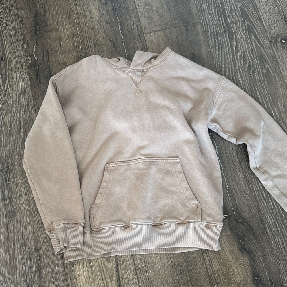 Abercrombie Kids Beige Crewneck Sweater
